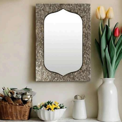 Mother of Pearl Arch Mirror